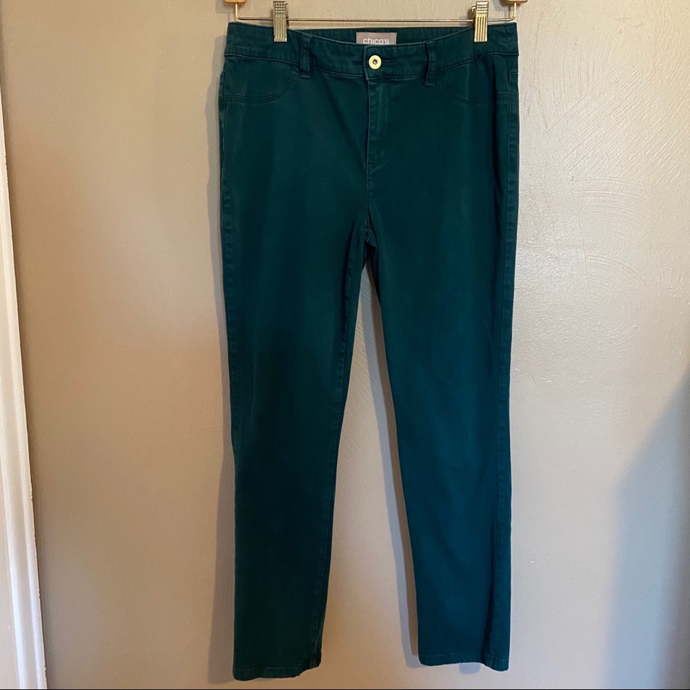 Chico’s green pants